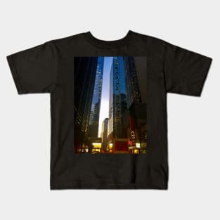 Fulton Street, Manhattan, New York City Kids T-Shirt
